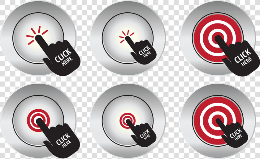 Button  Hand  Click Icon  Icon  Click  Here  Finger   Pay per click  HD Png DownloadTransparent PNG