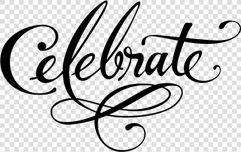 Celebrate Word Art Png  Transparent PngTransparent PNG