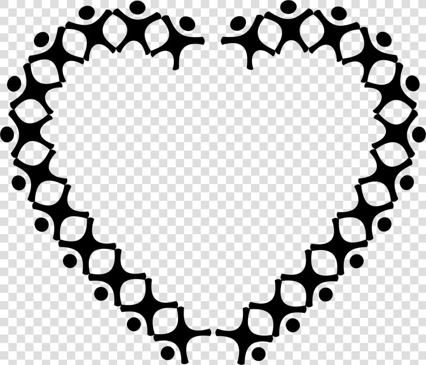 This Free Icons Png Design Of Abstract People Heart   Heart With People Png  Transparent PngTransparent PNG