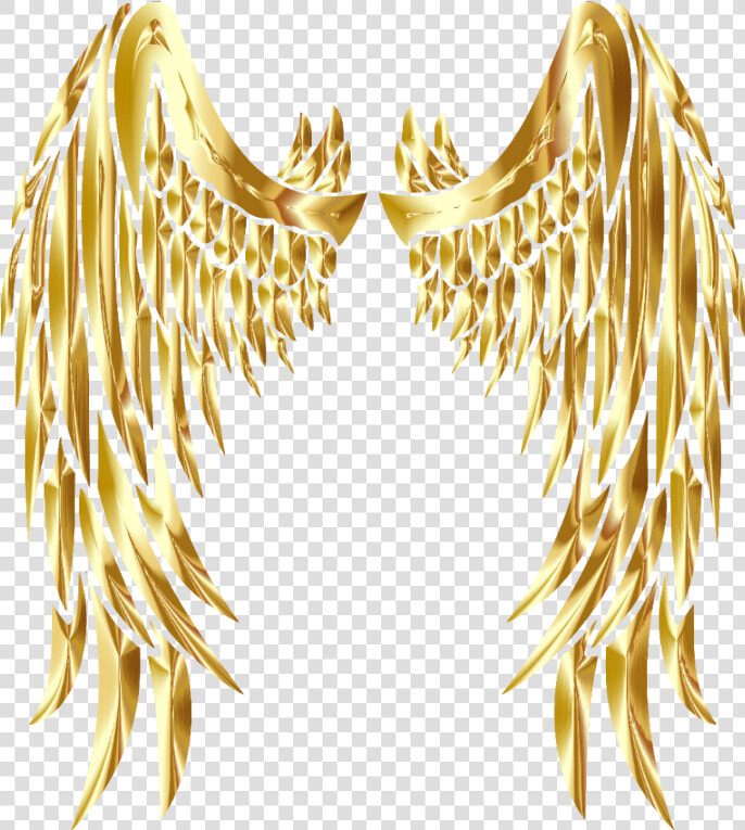  gold  wings  goldenwings  flügel  goldeneflügel   Angels Wings Clip Art  HD Png DownloadTransparent PNG