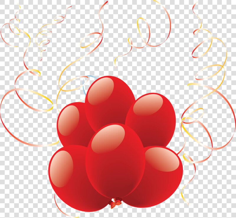 Red Birthday Balloons Png Clipart   Png Download   Red And Gold Balloons Png  Transparent PngTransparent PNG