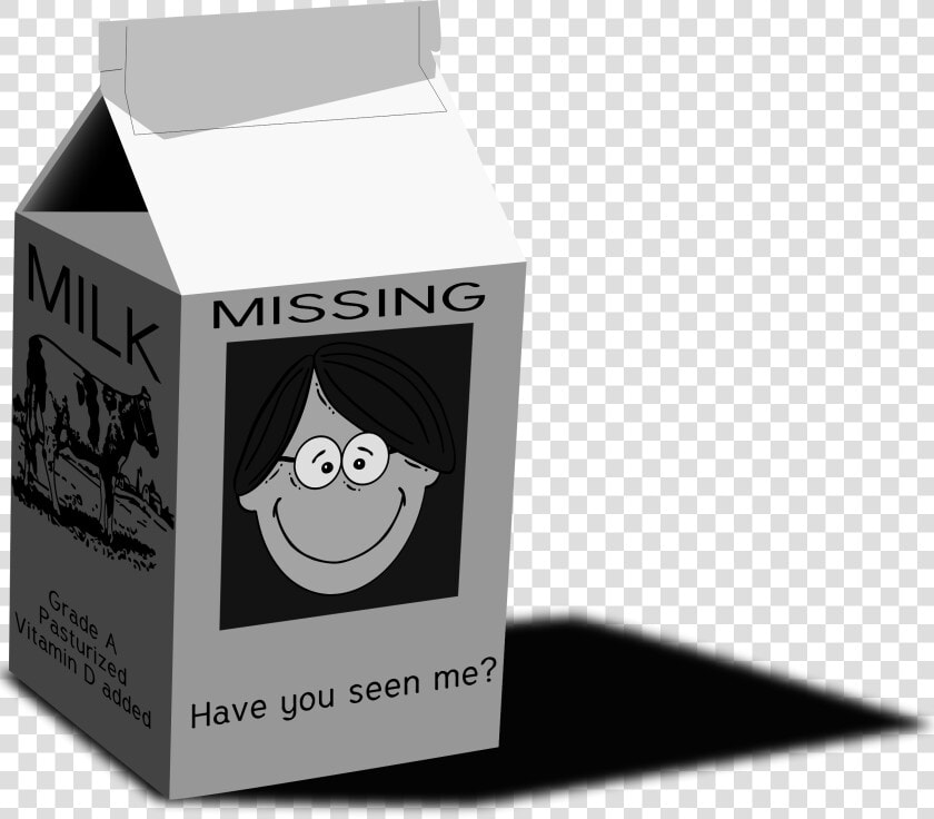 Clip Art Milk Carton Missing Person   Missing Person Milk Carton  HD Png DownloadTransparent PNG