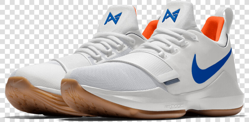 Nike Pg1 Nikeid Okc Thunder   Nike Pg 1 Okc Colorway  HD Png DownloadTransparent PNG