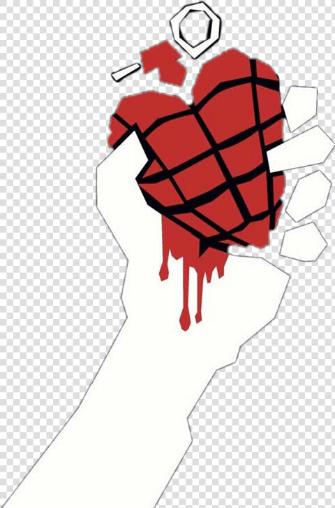 Green Day Heart Hand Grenade Clipart   Png Download   Green Day American Idiot Logo  Transparent PngTransparent PNG