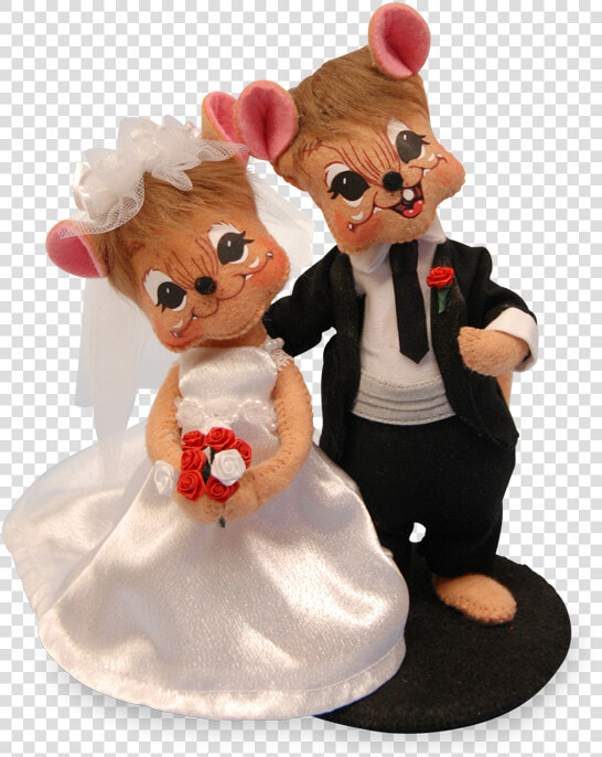 Bride And Groom   Annalee Dolls  HD Png DownloadTransparent PNG