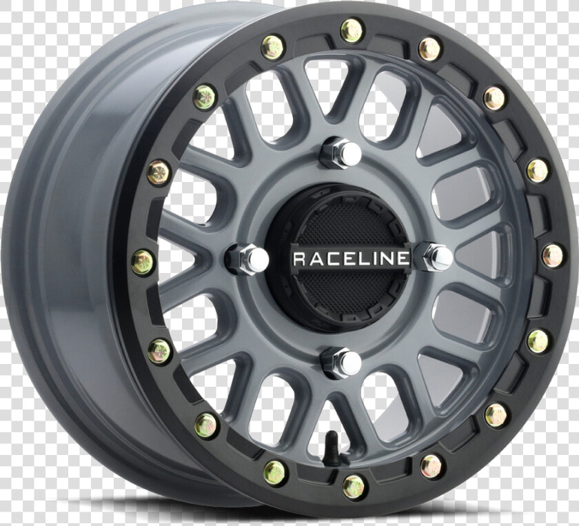 Raceline A93sg Wheel 4lug Stealth Grey 1000  HD Png DownloadTransparent PNG