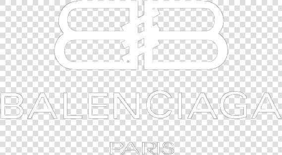 La Marque Balenciaga Joue La Carte Avant gardiste   Balenciaga Logo White Png  Transparent PngTransparent PNG