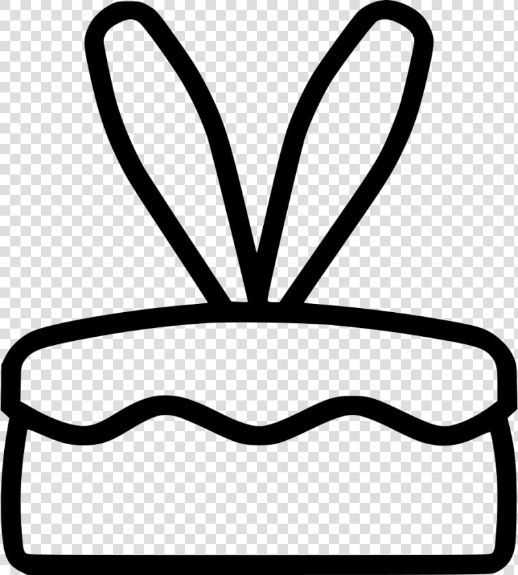 Cake Bunny Ears Rabbit Dessert  HD Png DownloadTransparent PNG