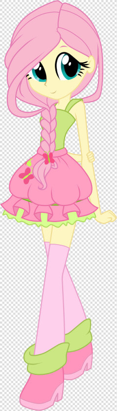 My Little Pony Equestria Girls Rainbow Rocks Fluttershy   My Little Pony Equestria Girls Hair  HD Png DownloadTransparent PNG