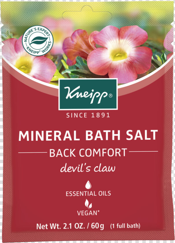 Bath  amp  Body 12 Ct Kneipp Devil S Claw Mineral Bath   Kneipp  HD Png DownloadTransparent PNG