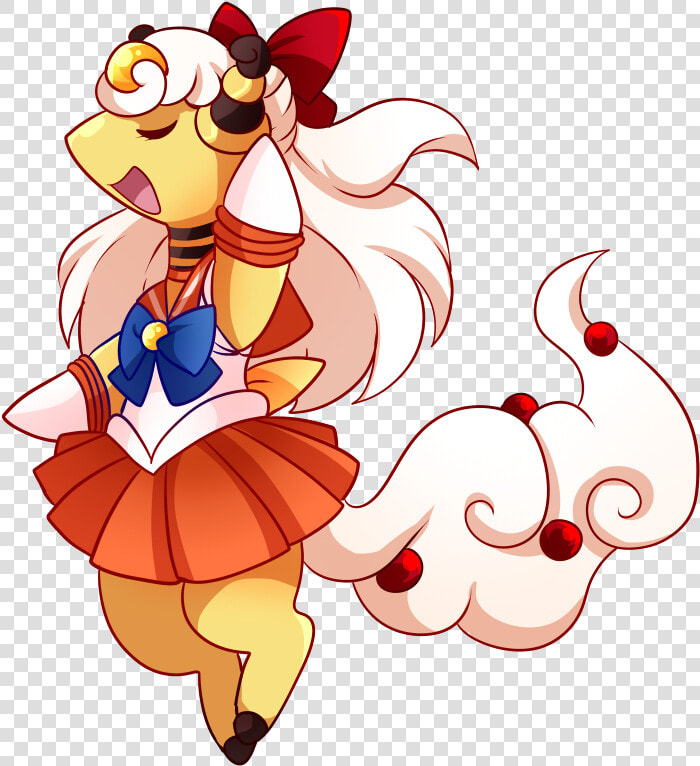 Ampharos  Mega Ampharos  And Sailor Venus   Pokemon Lopunny Love  HD Png DownloadTransparent PNG