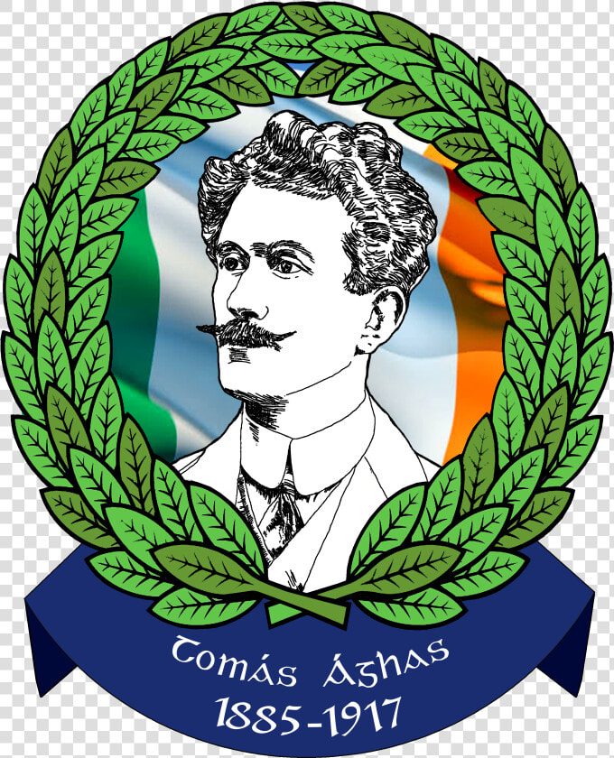 3543 × 4134 In Thomas Ashe Logo Final Version Tricolour   Illustration  HD Png DownloadTransparent PNG