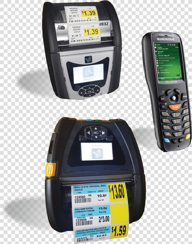 N aisle Printing System With Zebra Mobile Printers   Gadget  HD Png DownloadTransparent PNG