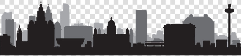 Liverpool  Skyline  England  Cityscape  City   Silhouette Liverpool Skyline  HD Png DownloadTransparent PNG