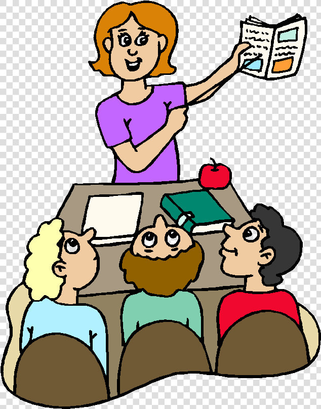 Teacher Reading To Class   Pay Attention In Class Clipart  HD Png DownloadTransparent PNG