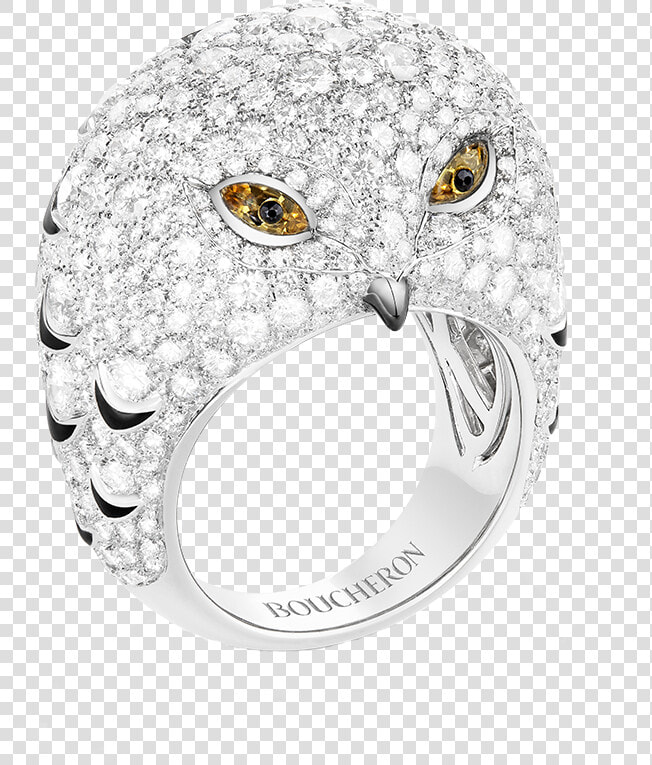 Boucheron Owl Ring   Boucheron Cat Ring  HD Png DownloadTransparent PNG