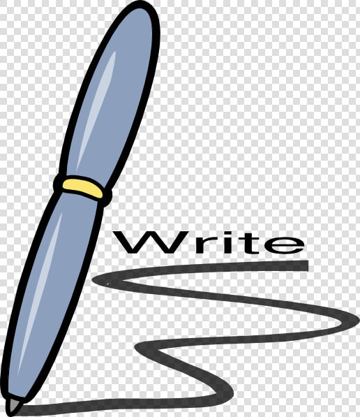 Write Clip Art At Clker   Pen And Pencil Clip Art  HD Png DownloadTransparent PNG