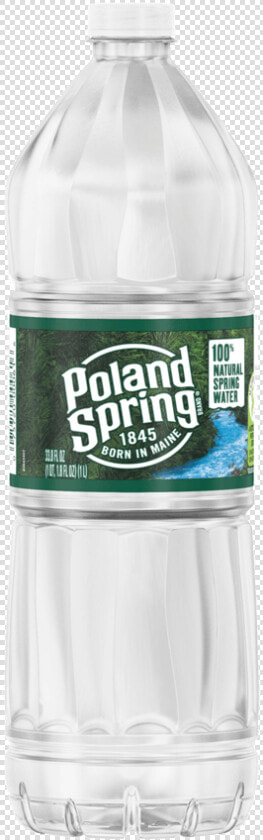 1 Liter Water Bottle Poland Spring  HD Png DownloadTransparent PNG