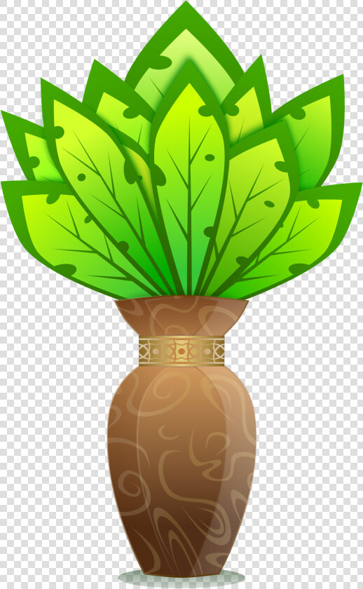 Free Plant In Vase Clip Art   Office Plant Clipart Png  Transparent PngTransparent PNG