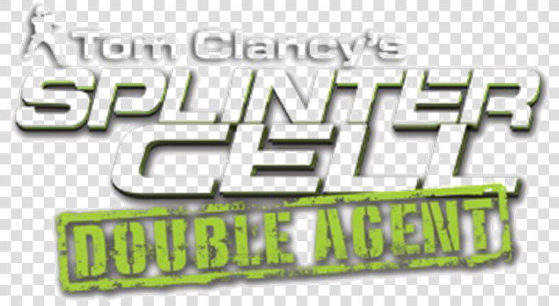 Tom Clancy  39 s Splinter Cell Double Agent Logo Png  Transparent PngTransparent PNG