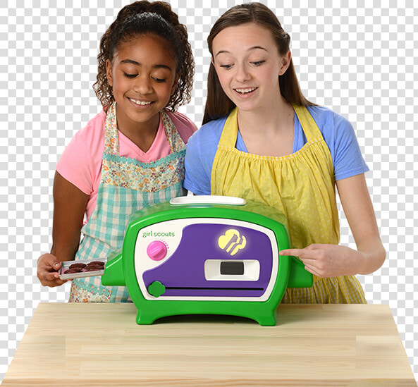 Introducing The Girl Scouts Cookie Oven   Girl Scout Oven  HD Png DownloadTransparent PNG