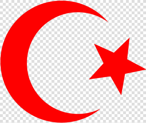 Angle area symbol   Red Star And Crescent  HD Png DownloadTransparent PNG