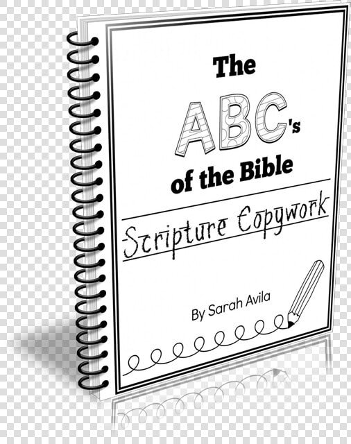 The Abcs Of The Bible Scripture Copywork   Paper Product  HD Png DownloadTransparent PNG