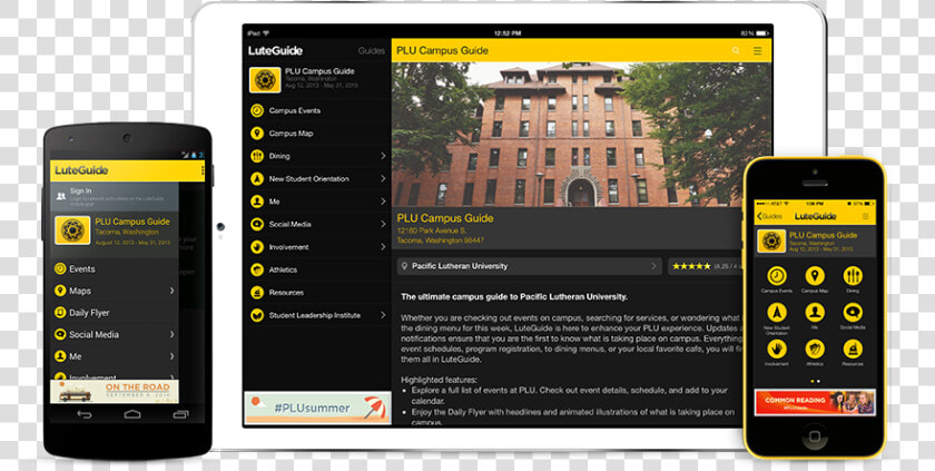 Luteguide App On All Devices   Smartphone  HD Png DownloadTransparent PNG