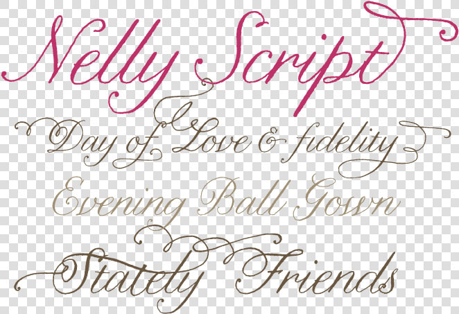 Calligraphy Font Nelly  HD Png DownloadTransparent PNG