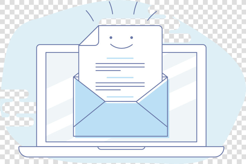 A Happy Survey Email How To Write Better Emails   Illustration  HD Png DownloadTransparent PNG