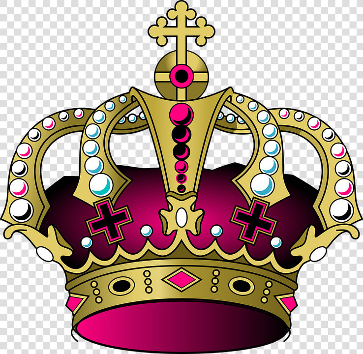 Coroa  Rei  Real  Príncipe  História  Tiara  Princesa   Purple And Gold Crown Png  Transparent PngTransparent PNG