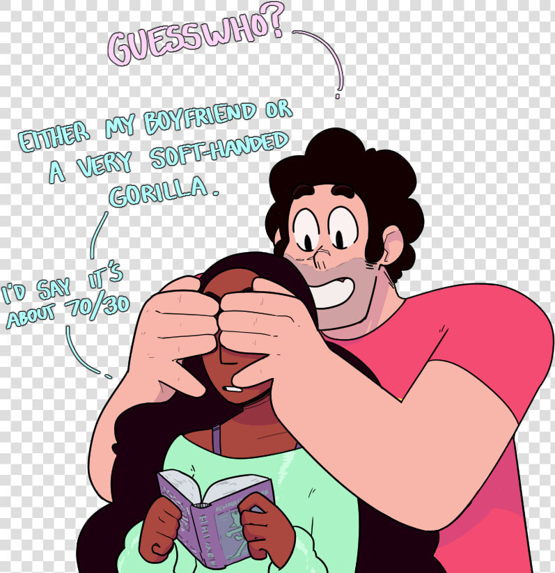 Etther My Boyfriend Or A Very Soft handed Gorilla 0   Connie Maheswaran Y Steven Universe  HD Png DownloadTransparent PNG