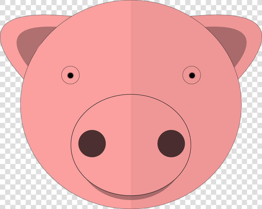 Pig Cartoon Animal Free Picture   หัวหมู การ์ตูน  HD Png DownloadTransparent PNG