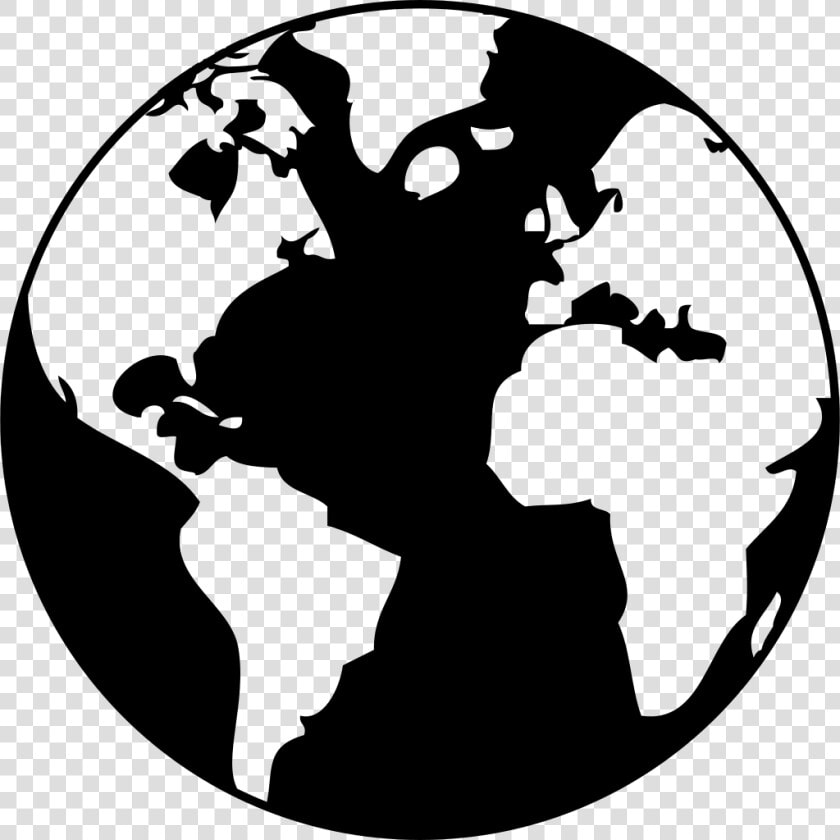 Earth Drawing Black And White Clip Art   Black And White Earth Png  Transparent PngTransparent PNG