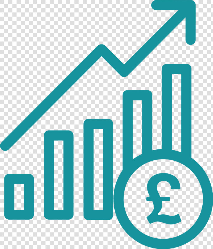 Up Arrow Graph Icon   Investment  HD Png DownloadTransparent PNG