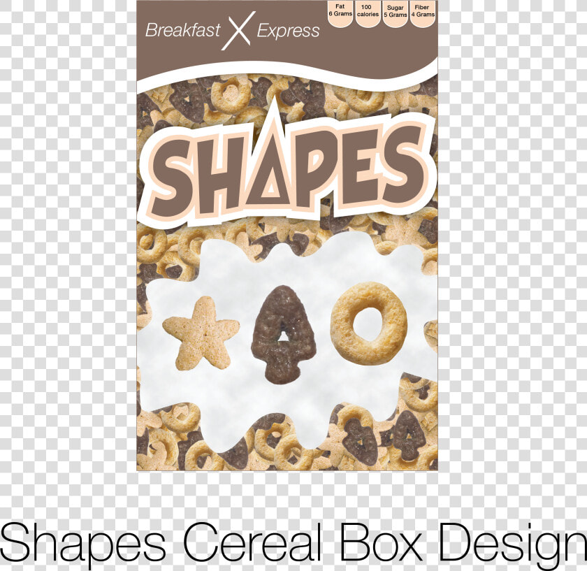 Cereal Box Design For Shapes Cereal   Poster  HD Png DownloadTransparent PNG