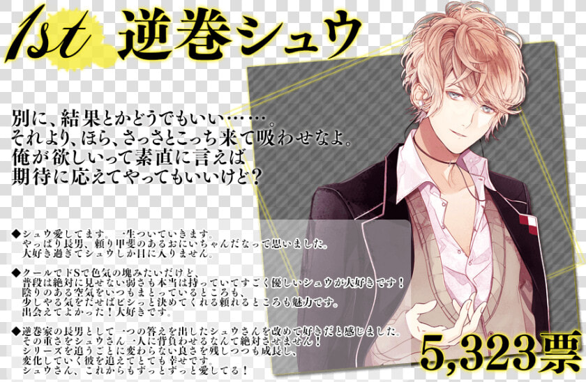 Transparent Laito Sakamaki Png   Diabolik Lovers Shu Little  Png DownloadTransparent PNG