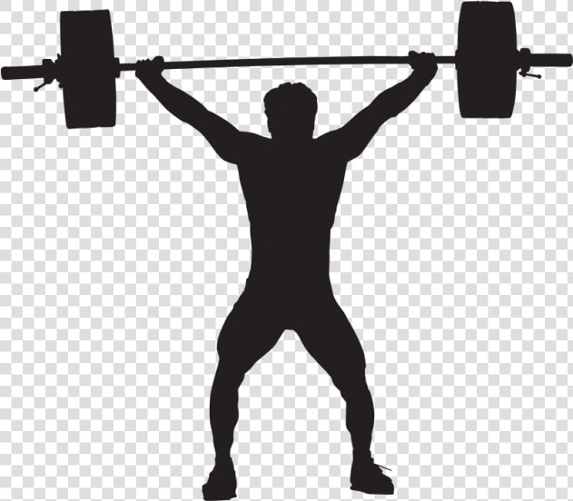 Lifting Weights Silhouette Png  Transparent PngTransparent PNG