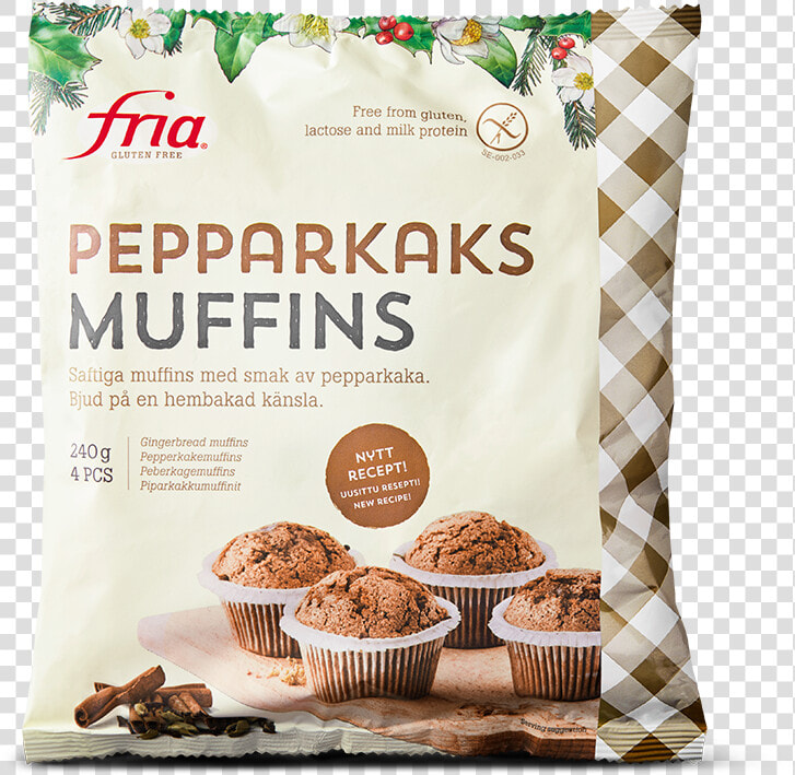 Gluten free Gingerbread Muffins   Fria  HD Png DownloadTransparent PNG