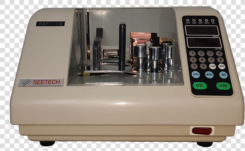 Seetech Dhp 1d Desktop Type Banknote Counter   Machine Tool  HD Png DownloadTransparent PNG