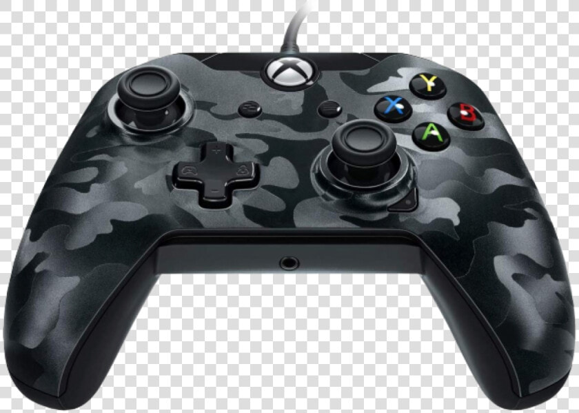 Pdp Stealth Series Pc Gaming Controller Review By 10toptech   Black Camo Xbox One Controller  HD Png DownloadTransparent PNG