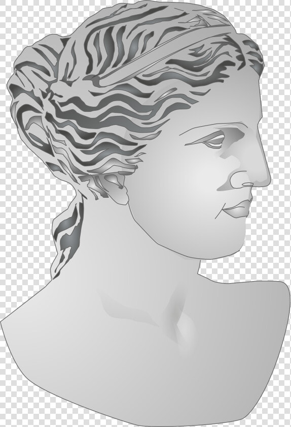 Roman Statue Profile   Statue Ancient Rome Venus  HD Png DownloadTransparent PNG