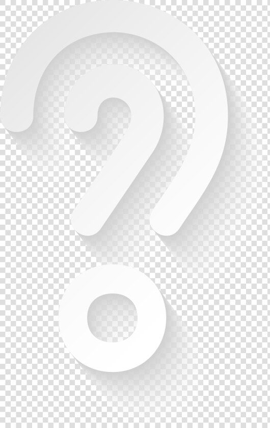 Question Mark White Png   Question Mark White 3d Png  Transparent PngTransparent PNG