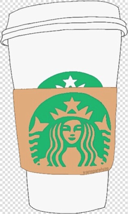 Coffee Cup Tea Beer Starbucks Cafe   Cartoon Starbucks Coffee Cup  HD Png DownloadTransparent PNG