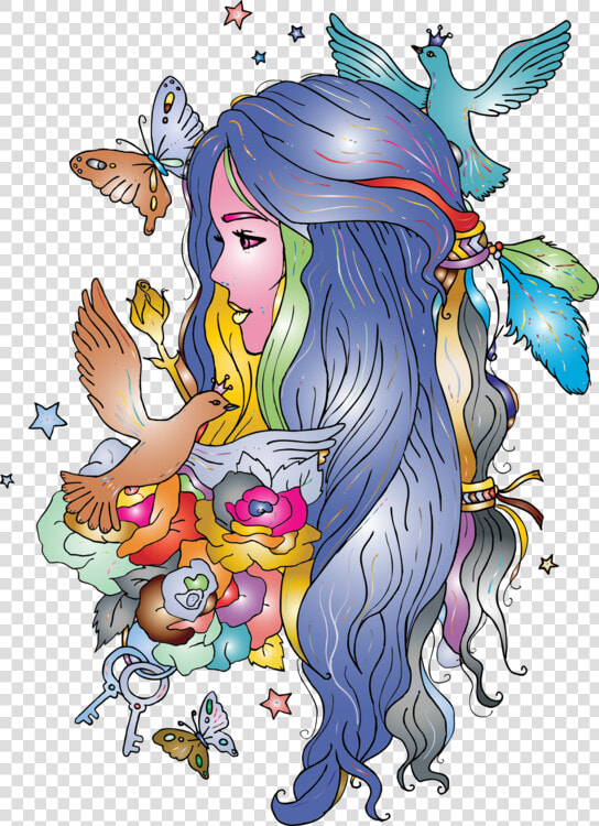 Art angel supernatural Creature   Illustration  HD Png DownloadTransparent PNG