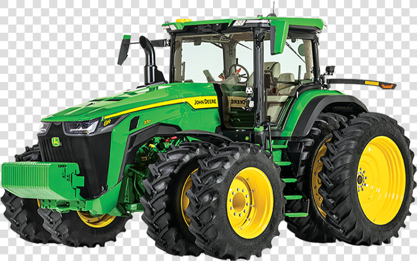 8r 370 John Deere Tractor  HD Png DownloadTransparent PNG