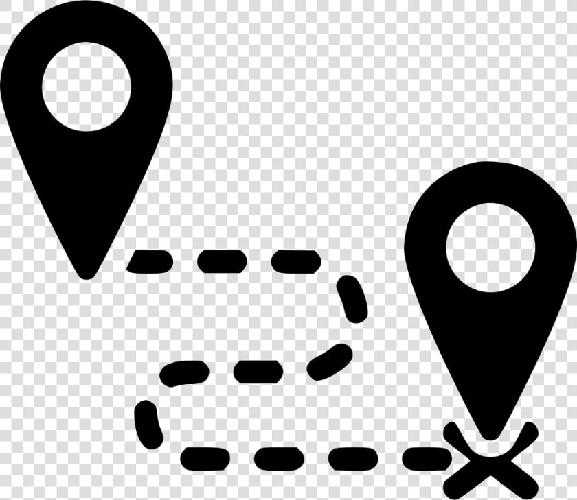 Destination Route Direction Way Map Distance   Way Icon Png  Transparent PngTransparent PNG