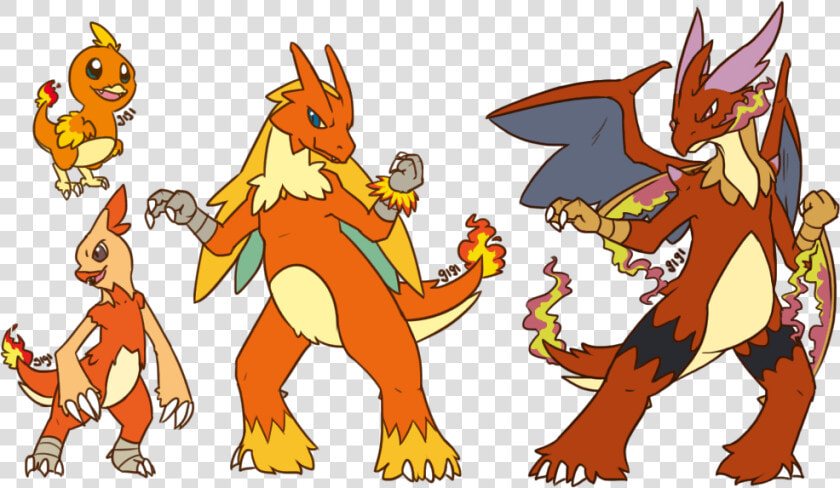 Charmander And Torchic Fusion  HD Png DownloadTransparent PNG