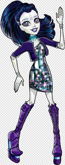 Boo Drawing Monsters   Monster High Skull Elle Eedee  HD Png DownloadTransparent PNG