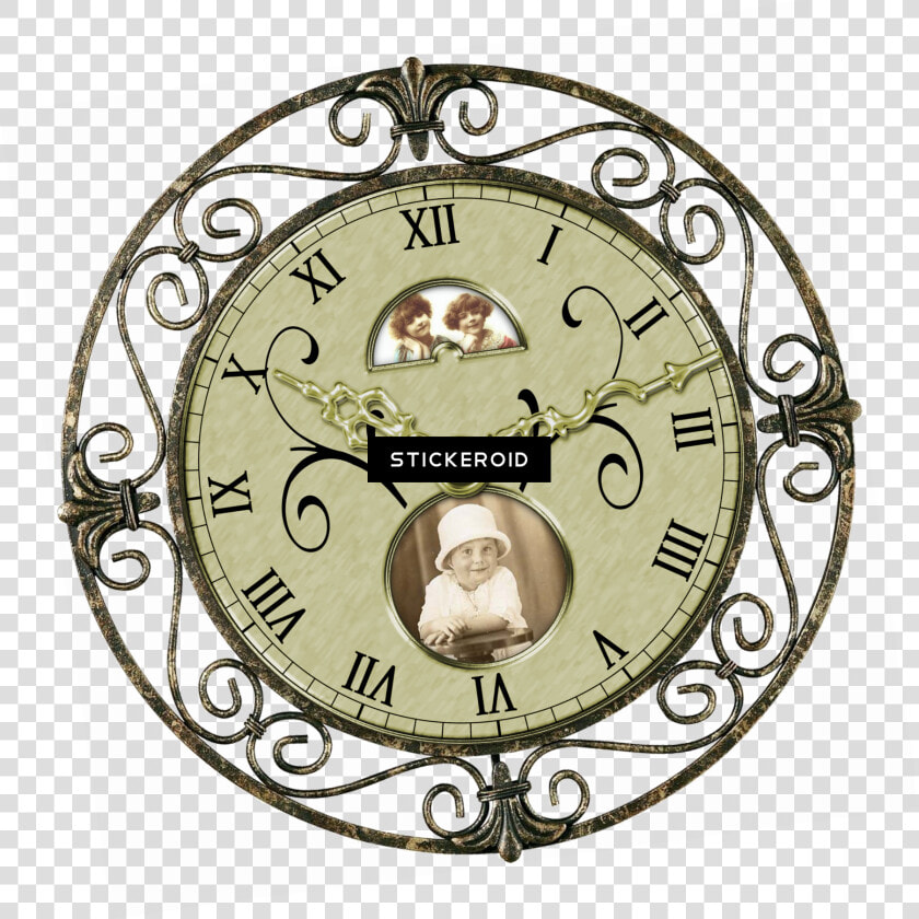 Vintage Clock Clipart   Png Download   Vintage Clock Clipart Transparent Background  Png DownloadTransparent PNG